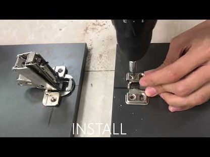 BUCCI Clip-On Hydraulic Concealed Hinge 165A Degree (1pc)