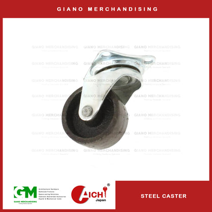 Steel Caster Wheel (4pcs)